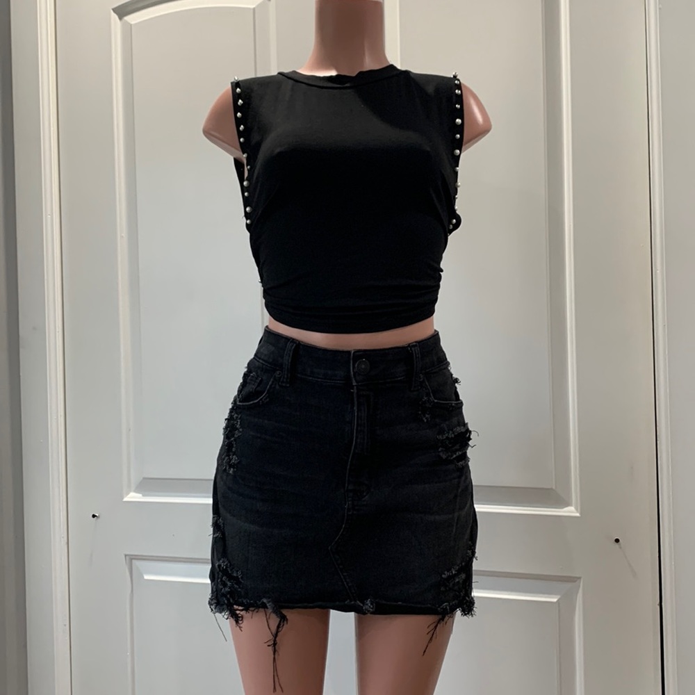 American Eagle Next Level Stretch‎ Denim Skirt